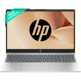 HP 39.60 Centimeter (15.6) HD 15-FD0111TU Micro Edge Anti Glare Diagonal Full HD Diagonal Display 12th Gen Intel® Core™ i5-1235U 10 Core Processor 16 GB/512 GB SSD/Windows 11 Home with MS Office Thin and Light Laptop (Natural Silver)