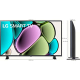 LG 81.28 Centimeter (32) 32LR656BPSA.ATR LR65 Series HD Ready ThinQ AI Resolution Upscaler α5 AI Processor Gen6 WebOS with HDR10 Smart LED TV (2024 Edition, Black)