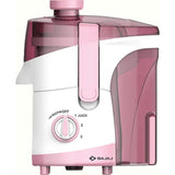 Bajaj 2 Jars JX 20 500W (410701) 3 Speed Control with 18000 RPM Juicer Mixer Grinder (White & Pink)