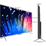 Haier 109 Centimeter (43) 43P7GT-P P7 Series Google  with Far-Field Highlights & Audio Smart LED TV (2024 Model, Grey)