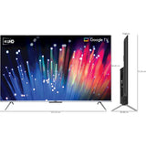 Haier 127 Centimeter (50) 50P7GT-P 4K Ultra HD AI Smart Voice by Google Assistant with Far-Field Smart Google LED TV (2024 Edition, Black)