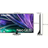 Samsung 138 Centimeter (55) QA55QN85DBULXL Neo-QLED QN85D Series 4K Ultra HD Quantum Matrix Technology NQ4 AI Gen2 Processor Tizen Smart QLED TV (2024 Edition, Titan Black)