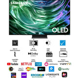 Samsung 138 Centimeter (55) QA55S90DAULXL S90 Series 4K Ultra HD Dolby Atmos NQ4 AI Gen2 Processor Tizen Smart OLED TV (2024 Edition, Graphite Black)