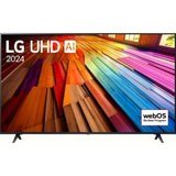 LG 139.7 Centimeter (55) 55UT80406LA.ATR UT80 Series 4K Ultra HD ThinQ AI 4K Upscaling α5 AI Processor 4K Gen7 WebOS with Filmmaker Mode Smart LED TV (2024 Edition, Black)