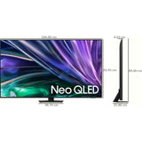 Samsung 165.1 Centimeter (65) QA65QN85DBULXL Neo-QLED QN85D Series 4K Ultra HD Quantum Matrix Technology NQ4 AI Gen2 Processor Tizen Smart QLED TV (2024 Edition, Titan Black)