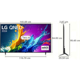 LG 165 Centimeter (65) 65QNED88T6A.ATR 4K Ultra HD ThinQ AI 4K Upscaling Dolby Vision & Atmos α8 AI Processor 4K webOS 24 Smart QNED TV (2024 Edition, Black)