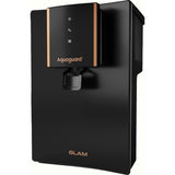 Eureka Forbes Aquaguard Glam WS RO+UV+TA+AC 5 Stage with Ultra Filtration Taste Adjuster Copper Purification Water Purifier (Black/Metallic Copper)