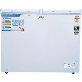 Godrej 302.0 L DH EPenta 325D 2HCN RW 4 Star Double Door Standard Deep Freezer (White)