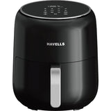 HAVELLS 4.5 L GHCAFEPK150 Prolife Neo 4.5 L 1500 W Cool Touch Handle Digital Display with Led Auto Shut-off Mechanism Air Fryer (Black)