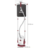 Havells 1800 W GHGGSBTR180 Steamo Garment Steamer (Red & White)