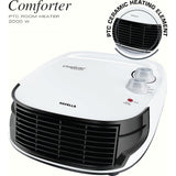 HAVELLS GHRFHAGW200 Comforter 2000 W Over Heat Protection PTC Ceramic Fan Room Heater (White)