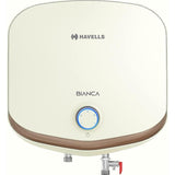 Havells 25.0 L GHWCBNTIV025 (BIANCA 5S 25LTR SP FP Ivory Champ Gold) Vertical Storage Water Heater (Ivory Champagne Gold)