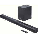 JBL 250 W JBLSB560BLKIN 3.1 Channel Cinema SB560, Dolby Atmos Sound Wireless Subwoofer with Remote for Extra Deep Bass Bluetooth Soundbar Speaker (Black)