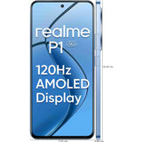 Realme Narzo P1 5G (8GB 128GB) 16.94 Centimeter (6.67) 50MP + 2MP AI Dual Rear Camera 16MP Front Camera 1200nit Hyper Full HD+ AMOLED Display Mediatek Dimensity 7050 5G Chipset Octa Core Processor Smartphones Mobile