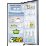 Samsung 183.0 L RR20C2712S8/NL 2 Star Stabilizer Free Operation Digital Invertor Compressor Stylish Grandé Design Direct Cool Single Door Refrigerator (Elegant Inox)