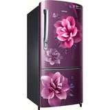 Samsung 183.0 L RR20C2723CR/NL 3 Star Stabilizer Free Operation Digital Invertor Compressor Stylish Grandé Design Direct Cool Single Door Refrigerator (Camellia Purple)