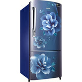 Samsung 183.0 L RR20C2723CU/NL 3 Star Stabilizer Free Operation Digital Invertor Compressor Stylish Grandé Design Direct Cool Single Door Refrigerator (Camellia Blue)