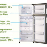 Godrej 472.0 L RT EONREGALIS 517B RCI MT BK 2 Star Eon Regalis Series Nano Shield Technology Inverter Compressor Frost Free Double Door Refrigerator