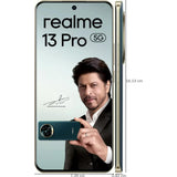 Realme 13 Pro 5G (12GB+512GB) 17.02 Centimeter (6.7) Triple Rear Camera 50MP + 8MP + 2MP, 32MP Front Camera Full HD+ OLED Curved Display Snapdragon® 7s Gen 2 Octa Core Processor Smartphones Mobile