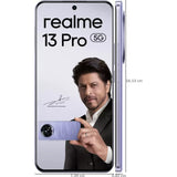 Realme 13 Pro 5G (12GB+512GB) 17.02 Centimeter (6.7) Triple Rear Camera 50MP + 8MP + 2MP, 32MP Front Camera Full HD+ OLED Curved Display Snapdragon® 7s Gen 2 Octa Core Processor Smartphones Mobile