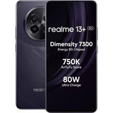 Realme 13+ 5G (8GB+128GB) 16.94 Centimeter (6.67) Dual Rear Camera 50MP + 2MP, 16MP Front Camera Full HD+ AMOLED Display Mediatek Dimensity 7300 Energy Octa Core Processor Smartphones Mobile