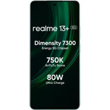 Realme 13+ 5G (8GB+128GB) 16.94 Centimeter (6.67) Dual Rear Camera 50MP + 2MP, 16MP Front Camera Full HD+ AMOLED Display Mediatek Dimensity 7300 Energy Octa Core Processor Smartphones Mobile