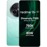 Realme 13+ 5G (8GB+128GB) 16.94 Centimeter (6.67) Dual Rear Camera 50MP + 2MP, 16MP Front Camera Full HD+ AMOLED Display Mediatek Dimensity 7300 Energy Octa Core Processor Smartphones Mobile