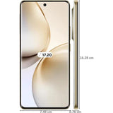 Realme 14 Pro 5G 17.20 Centimeter (6.77) Dual Rear Camera Sony IMX882 OIS 50 MP + 2 MP & & 16 MP Front Camera Full HD+ 120Hz Curved Vision OLED Display Mediatek Dimensity 7300 Energy 5G 4nm Octa Core Processor Smartphones Mobile