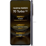 NARZO 70 Turbo 5G 16.94 Centimeter (6.67) 50 MP Rear Camera & & 16 MP Front Camera Full HD+ 120Hz OLED Esports Display Mediatek Segment's Fastest Dimensity 7300 Energy 5G 4nm Octa Core Processor Smartphones Mobile