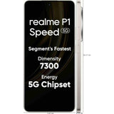 Realme P1 Speed 5G 16.94 Centimeter (6.67) 50MP + 2MP Dual Rear Camera 16MP Front Camera Full HD+ 120Hz AMOLED Esports Display Mediatek Dimensity 7300 Energy 5G Octa Core Processor Smartphones Mobile