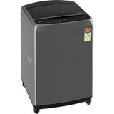 LG 8.0 Kg THD08SJM.ABMQEIL 5 Star Jet Spray+ Smart Inverter Technology AI Direct Drive TurboDrum Auto Tub Clean Smart Diagnosis with In-built Heater Fully Automatic Top Loading Washing Machine (2024 Model, Middle Black)