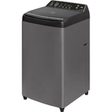 Godrej 8.0 Kg WTEON VLVT 80 5.0 FDTS MTBK 5 Star Eon Velvet Series Germ Shield Technology & Zero Pressure Technology with In-built Heater Fully Automatic Top Loading Washing Machine (2024 Model, Metallic Black)