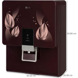 LG 8.0 L WW146RPLC.CSLQEIL Multi Stage Purification with RO+Mineral Booster Purifier (Crimson Red)