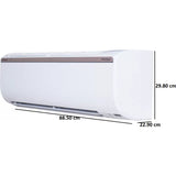 Daikin 1.80 T FTHT60UV16U/RHT60UV16U 3S 3 Star PM 2.5 Filter with Copper Condenser Split Inverter Air Conditioner (White)